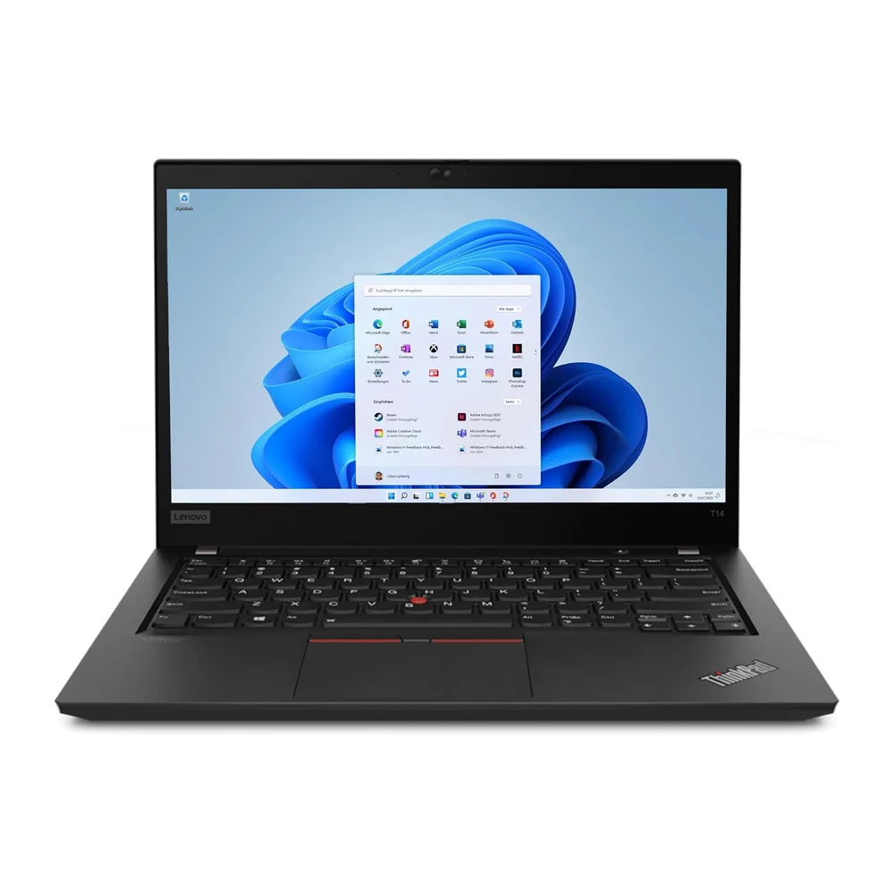 Lenovo ThinkPad T14, 14 Zoll Full HD Display, Intel Core i5 10310U, 4 x 4.40 GHz, 16 GB DDR4, 256 GB SSD,