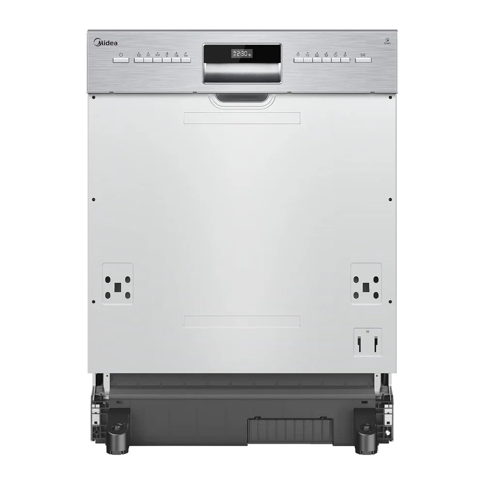 homeX DWSI601449E Geschirrspüler 60 cm Spülmaschine teilintegrierbar EEK E [Energieklasse E] — 2