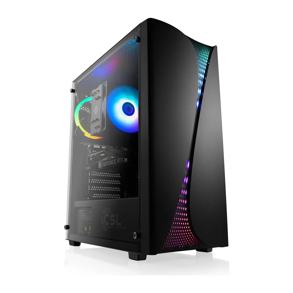 Gaming PC - AMD 5700, RTX 5060 Ti, 32 GB RAM, 1000 GB SSD, Windows 11