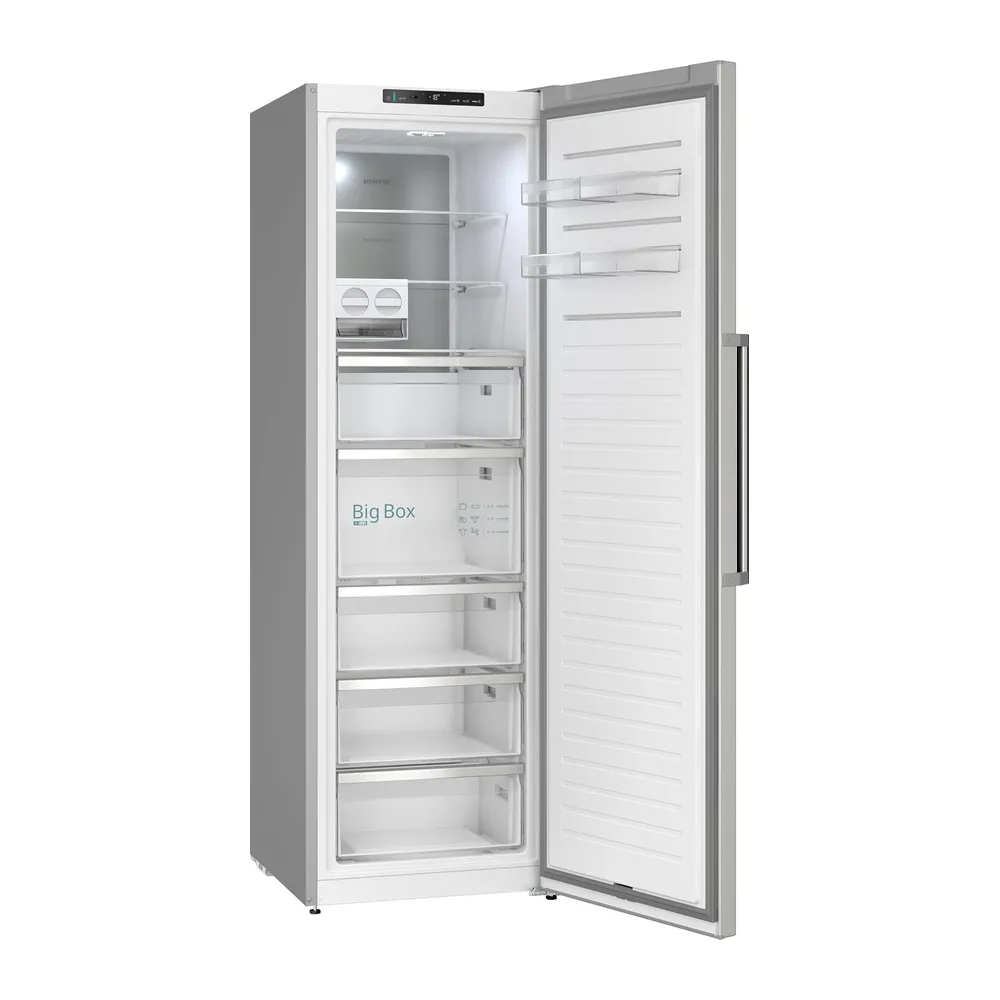 iQ500, Freistehender Gefrierschrank, 186.2 x 59.5 cm, Inox, GS36NAICG [Energieklasse C] — 2