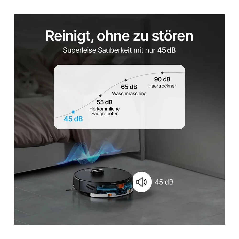 OALYGEI Oryzon Saugroboter V8 Pro –2026 Neues Vollautomatische Reinigung mit Wischfunktion — 2