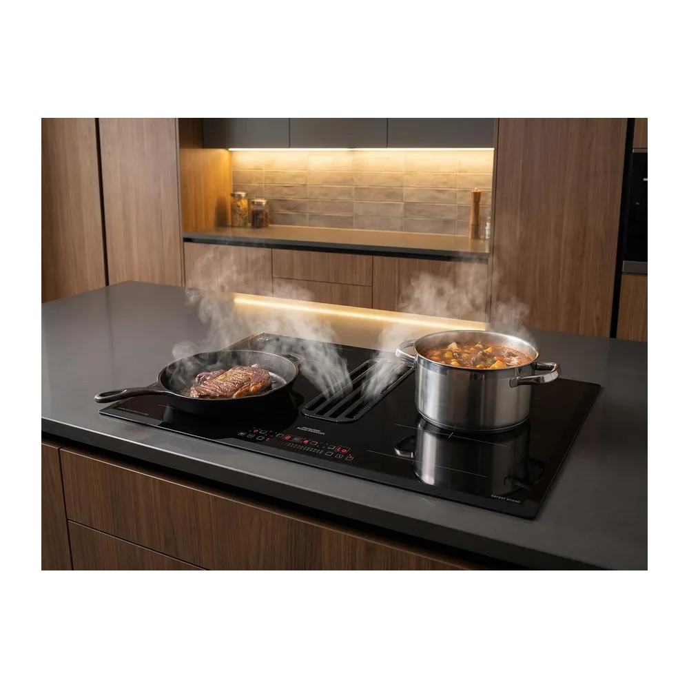 Kaiser Induktionskochfeld mit Dunstabzug 90 cm Autark KCT 9102 FI — 5