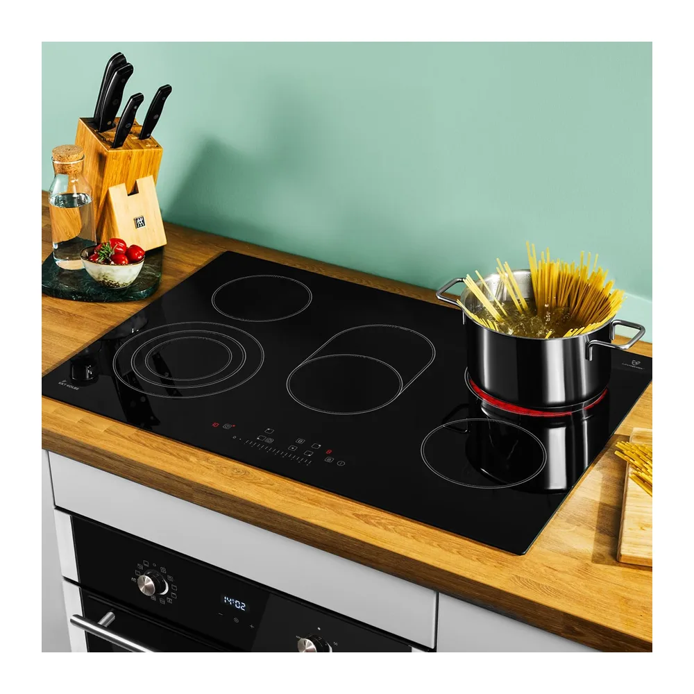 KKT KOLBE Herdset SET8810CH77RL, Backofen und Glaskeramikkochfeld [Energieklasse A+] — 2