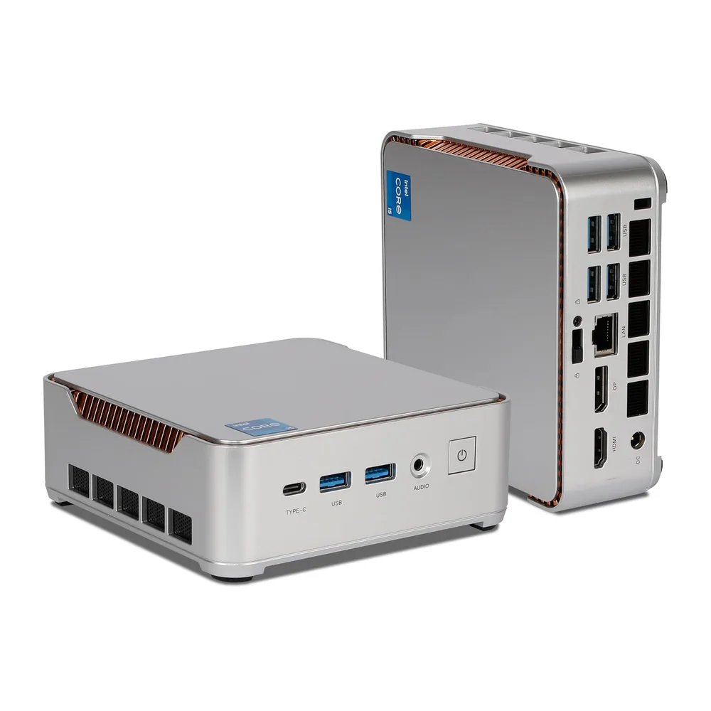 Ankermann ANK-IX H2 Mini PC | 32GB RAM | 1TB NVMe SSD | Windows 11 | Intel Core i5 14450HX | WLAN & Bluetooth — 5
