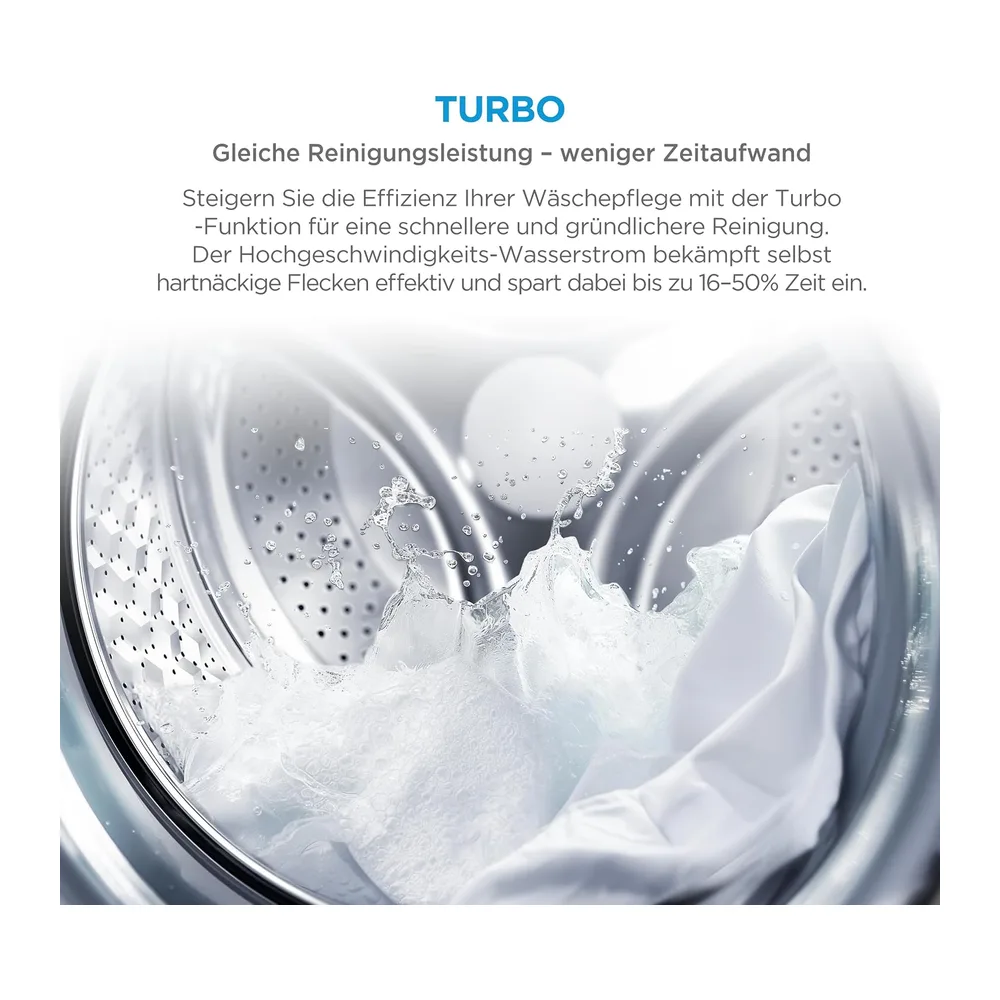 Midea Waschmaschine MF110 Series 10KG EEK A-10% MF11EW100BA10 [Energieklasse A] — 6