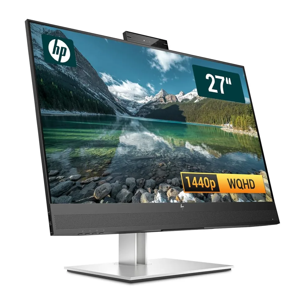 HP E27m G4 2560 x 1440 Pixel 27 Zoll / 68,58 cm TFT Monitor mit Kamera HDMI 1000:1 — 4