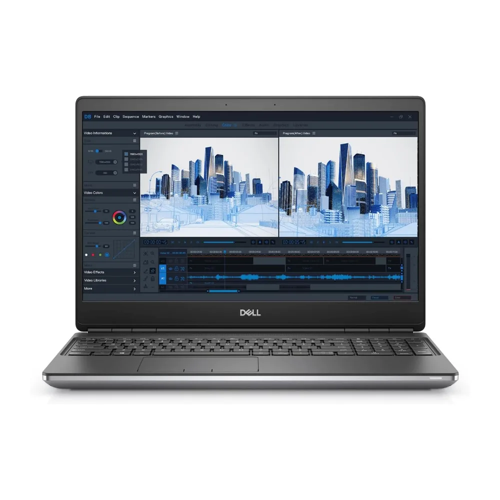 Dell Precision 7560, 15,6” FHD Display, Intel Core i5 11500H, 64GB RAM, 512GB SSD, Webcam, Nvidia Quadro — 3