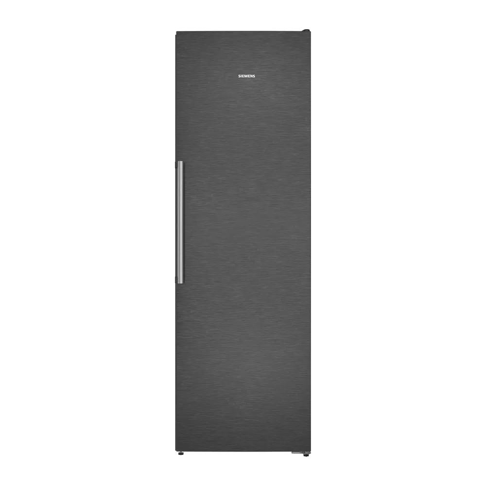 iQ500, Freistehender Gefrierschrank, 186.2 x 59.5 cm, Gebürsteter schwarzer Stahl AntiFingerprint, GS36NAXCG
