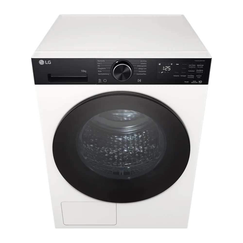 LG RT10X7P Wärmepumpen-Trockner (10 kg, Energieklasse C) mit AI Dry, TurboDry, selbstreinigendem Kondensator — 4