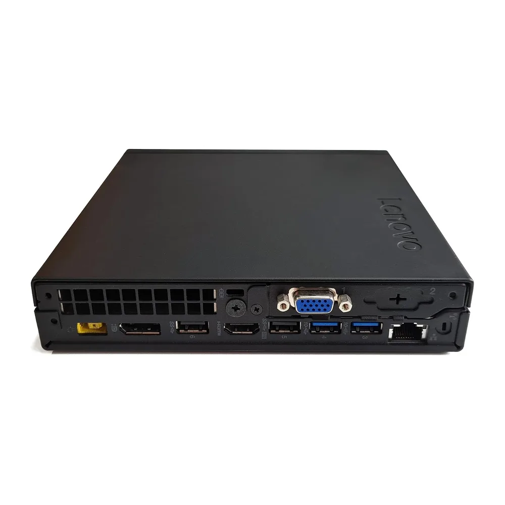 Lenovo ThinkCentre M720q Tiny Mini PC | Intel Core i3-9100T 4X 3,10 GHz | 8 GB DDR4 | 256 GB SSD | Intel UHD — 2