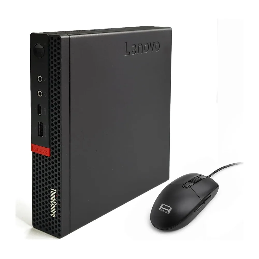 Lenovo ThinkCentre M720q Tiny Mini PC | Intel Core i3-9100T 4X 3,10 GHz | 8 GB DDR4 | 256 GB SSD | Intel UHD — 5