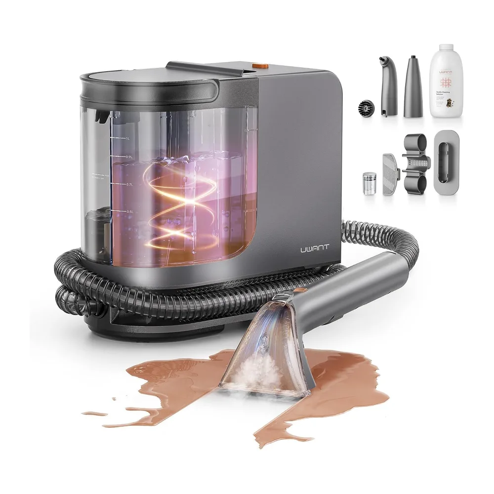 Uwant B400 Dampfreiniger Polsterreiniger Gerät 18Kpa Teppichreiniger Waschsauger Nasssauger Für Alltägliche