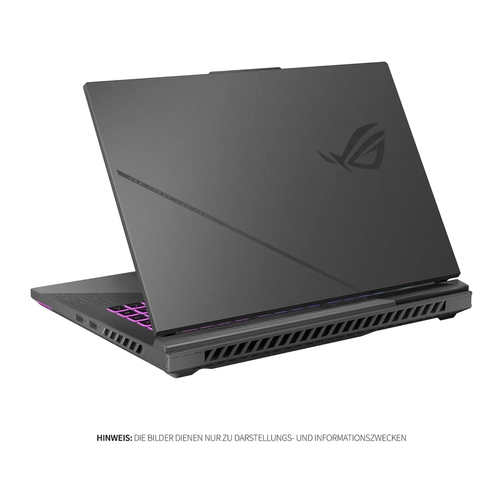 ASUS ROG Strix G16 Gaming Laptop, AMD Ryzen 9 8940HX, 64 GB DDR5 RAM, 1 TB SSD, NVIDIA GeForce RTX 5060 8 GB, — 5