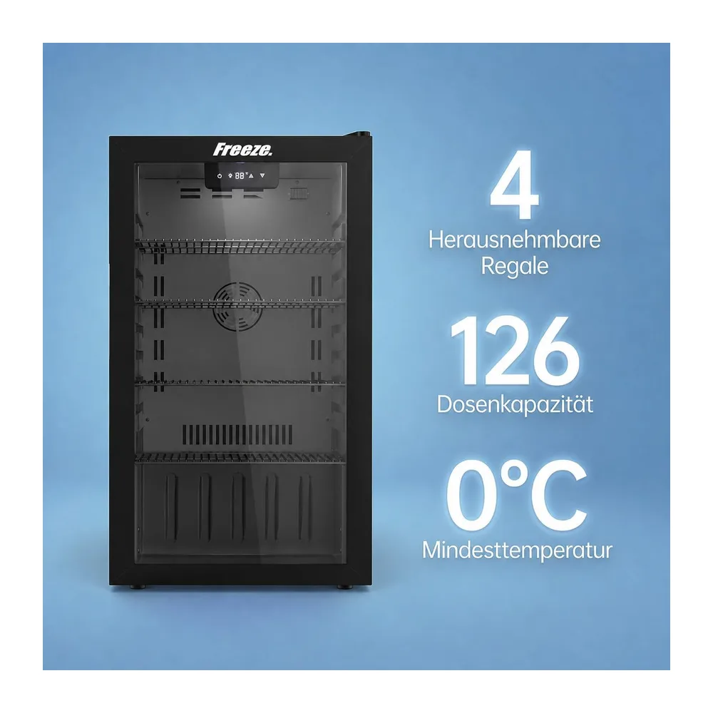 FREEZE. NinetyB+ 86L Getränkekühlschrank — 6