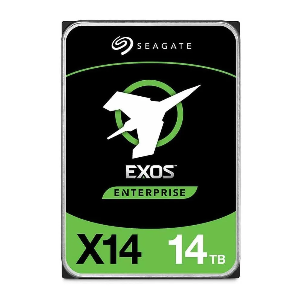 Seagate Exos X14 14TB Interne Enterprise Festplatte ST14000NM0408 3,5 Zoll HDD SATA 6Gb/s 7200RPM 256MB Cache