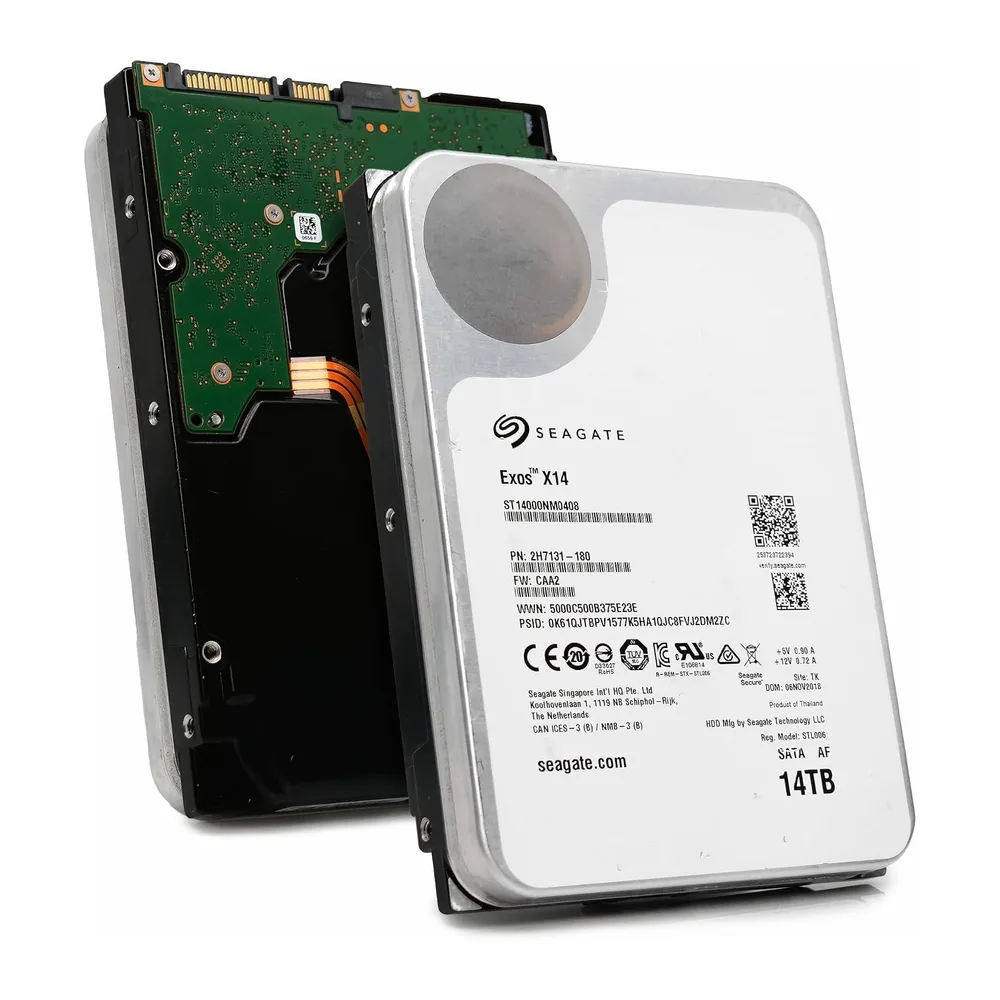 Seagate Exos X14 14TB Interne Enterprise Festplatte ST14000NM0408 3,5 Zoll HDD SATA 6Gb/s 7200RPM 256MB Cache — 2