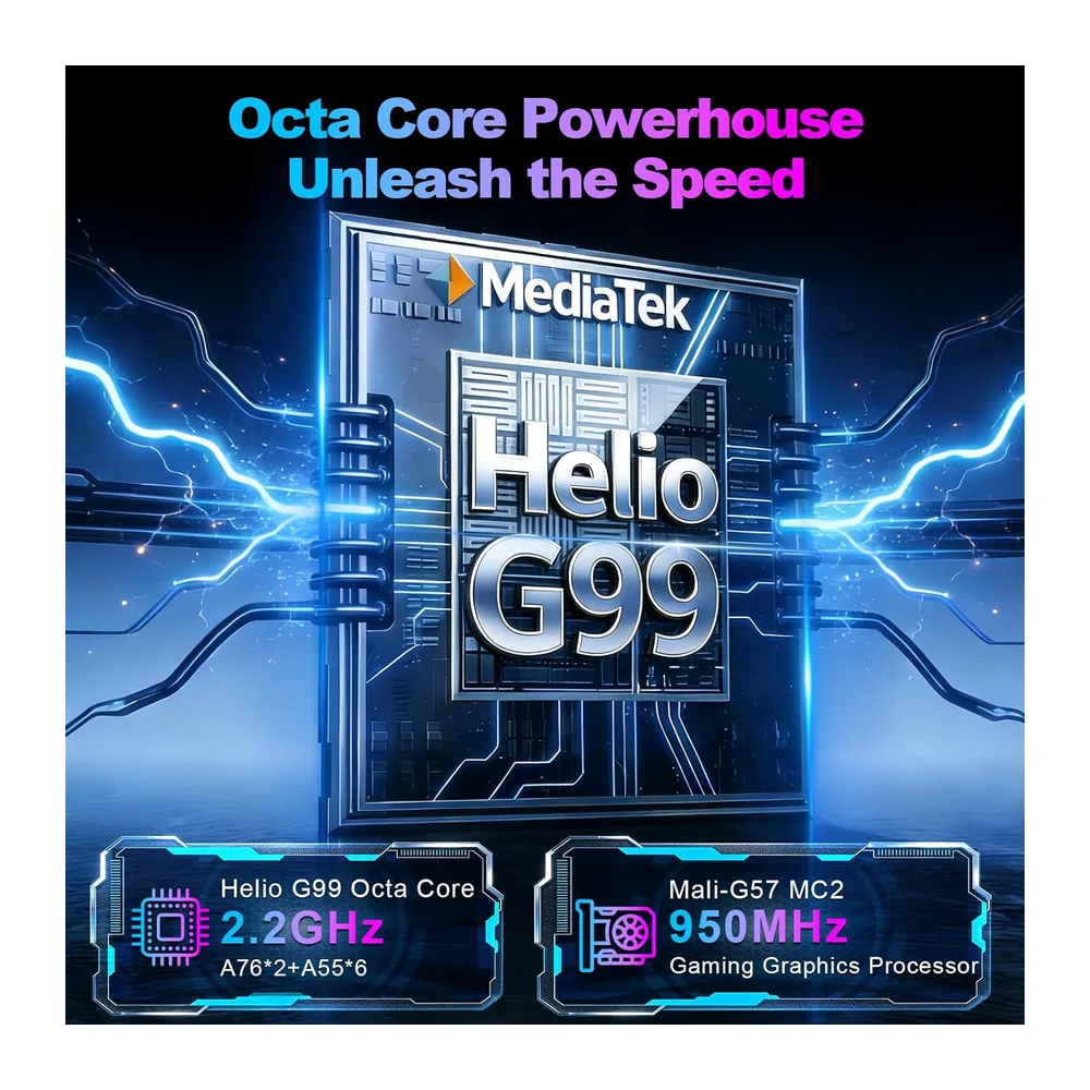 jumper Tablet 15,4 Zoll, Android 16 Tablet Helio G99 Octa-Core Prozessor — 5