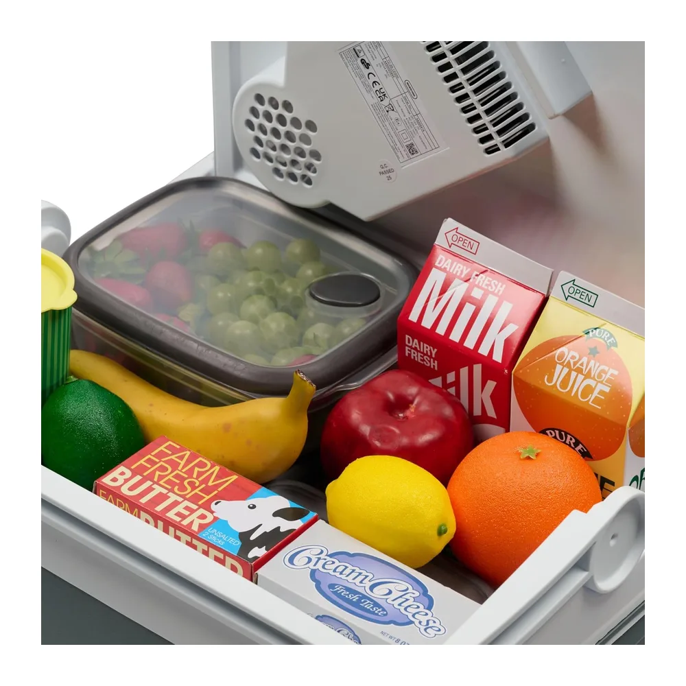 Mobicool ME27 Glacière électrique 26 l Gris Mini réfrigérateur 12/230 V pour voiture, camion, bateau, loisirs et camping